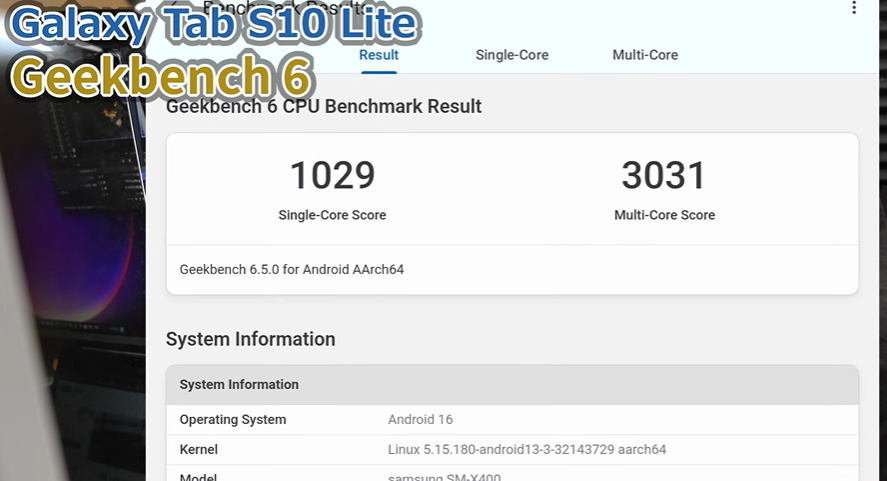 Geekbench 6